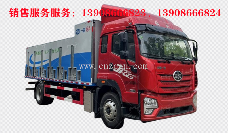 解放JK6單橋鮮活水產(chǎn)運輸車